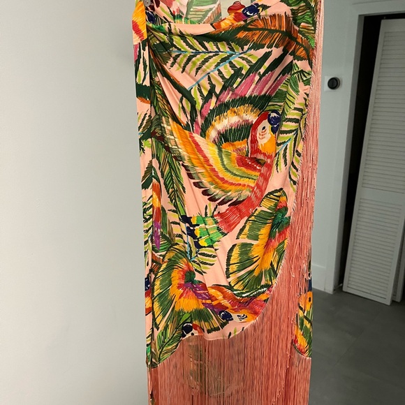 BOTH ***FARM RIO MACAW LEAVES crop top and skirt - LETS MAKE A DEAL!!! - Picture 7 of 7